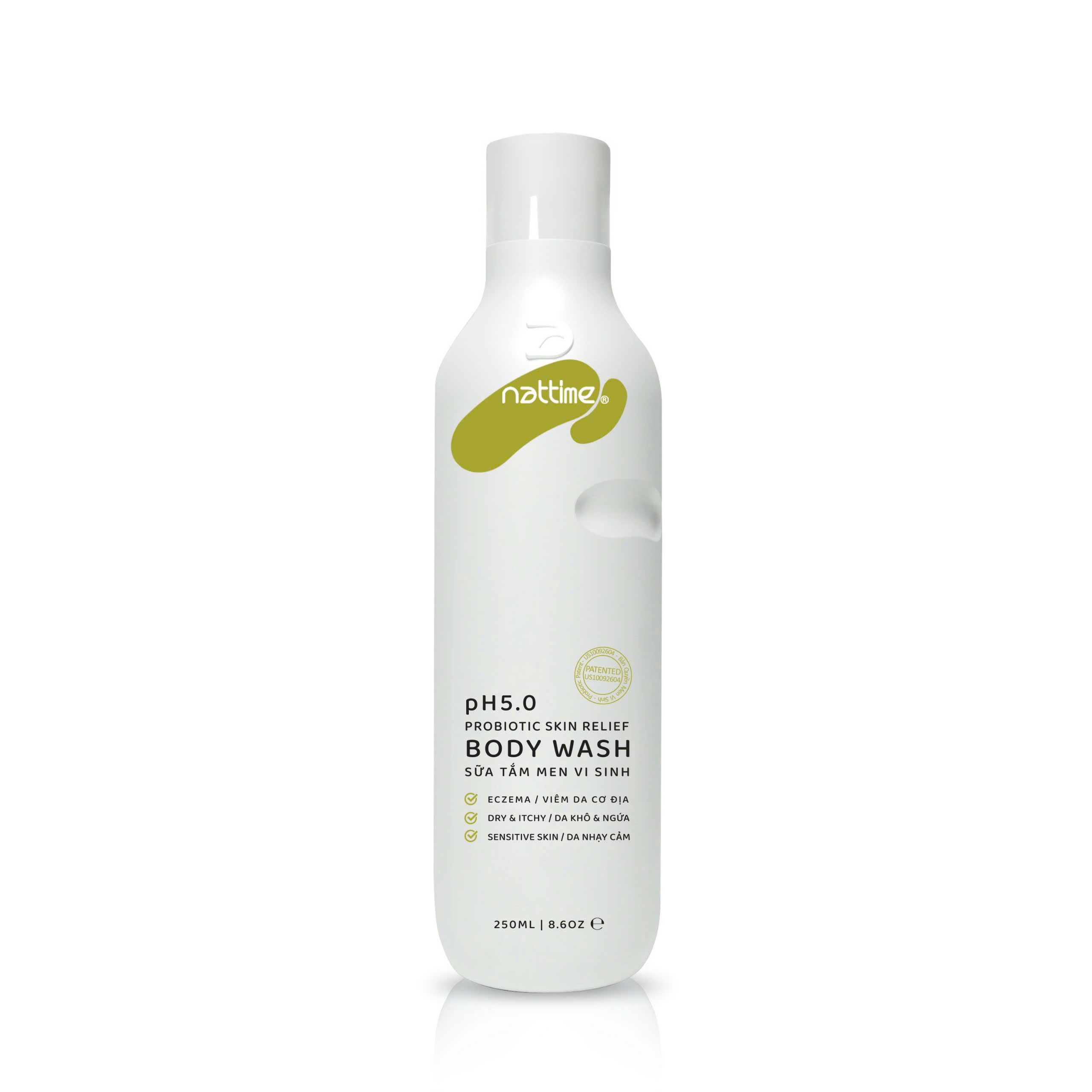 Sữa Tắm Men Vi Sinh 3In1 Nattime pH5