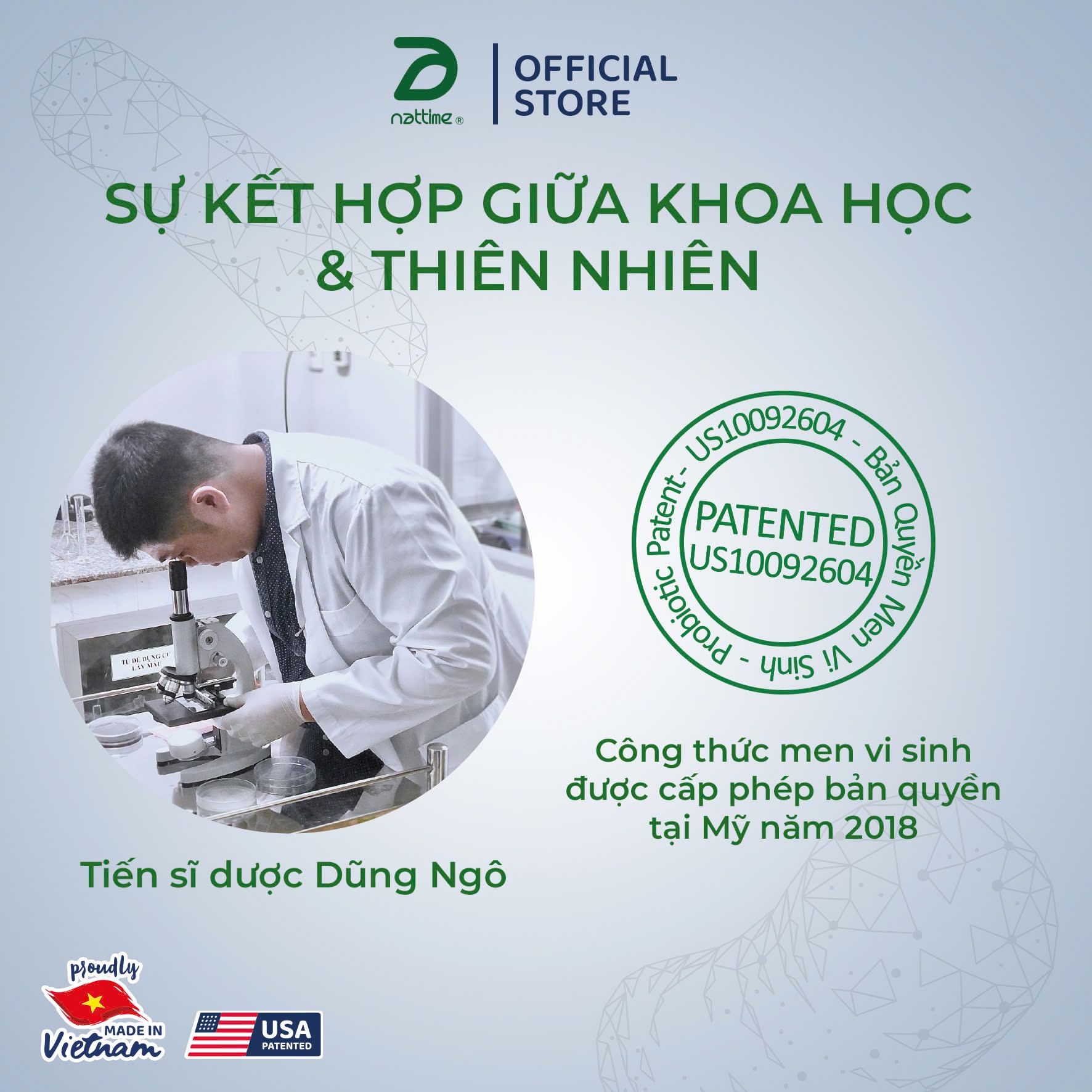 Sữa Rửa Mặt Men Vi Sinh 3In1 Nattime pH5 30ML - Ảnh 2